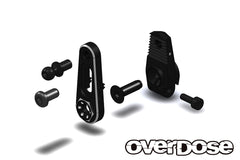 Overdose JT Alum. Direct Servo Horn Type-2 25T - Black