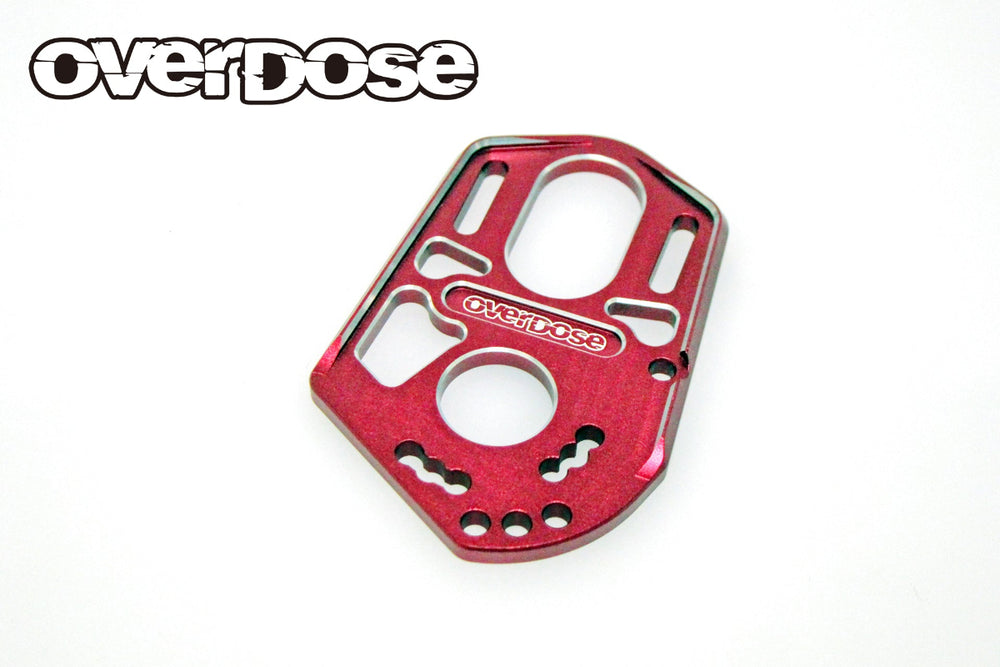 Overdose (#OD3915) High Mount Motor Plate - Red