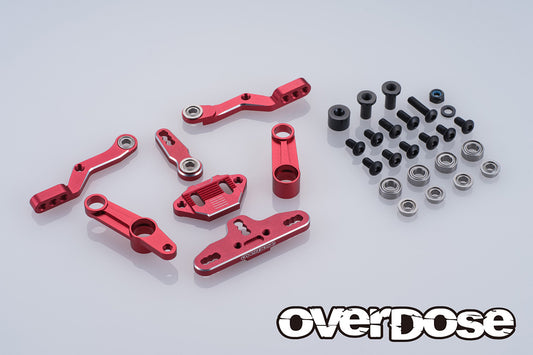 Overdose (#OD3922) Triple Link Steering Wiper Set Type-2 - Red