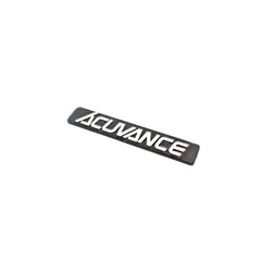 Acuvance (#OP15164) 3D Aluminum Logo Plate