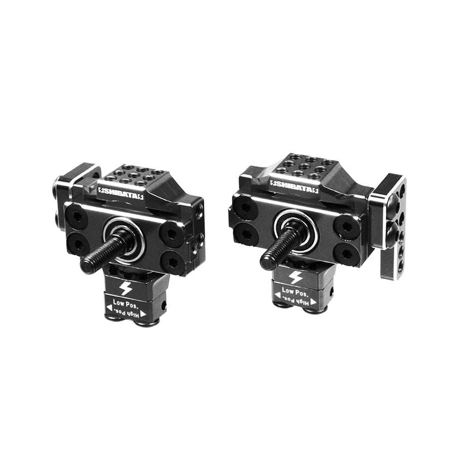 SHIBATA (#R31S334BK) Alum. GRK Multi-use Rear Knuckle - Black