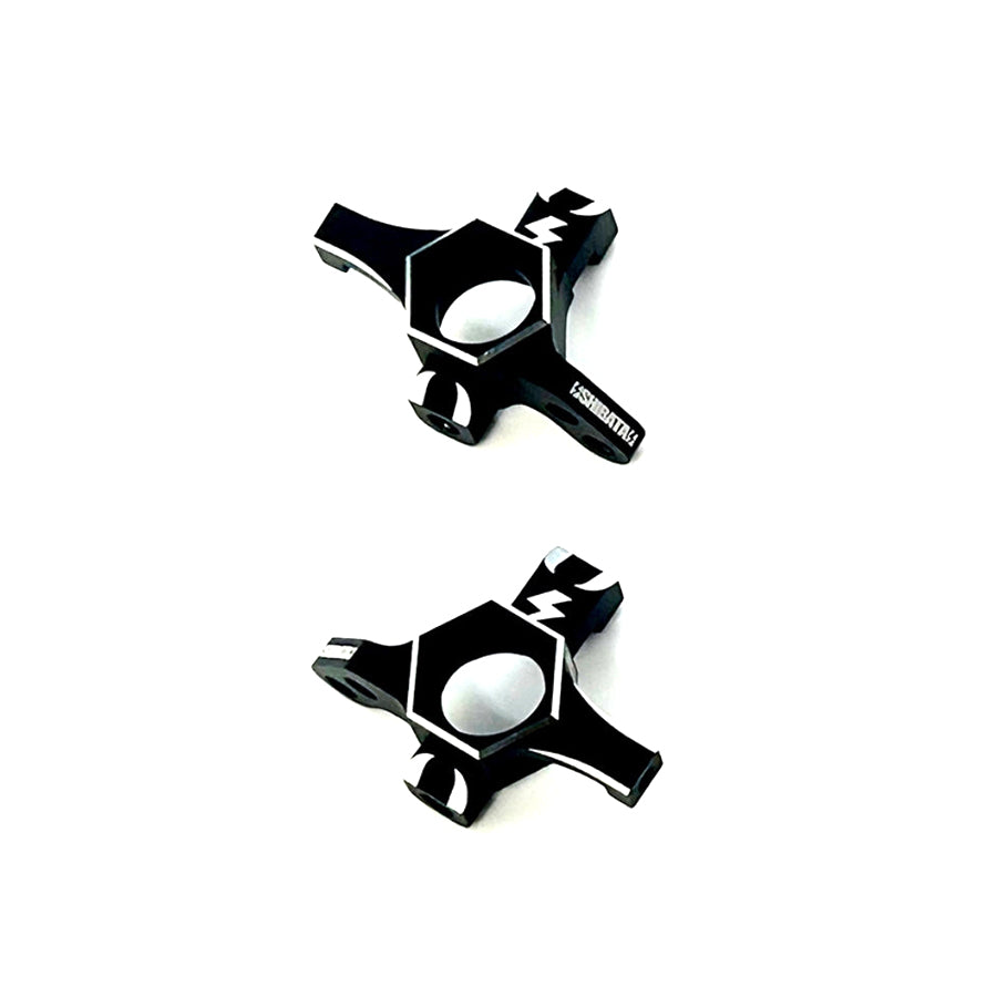 SHIBATA (#R31S337BK) Alum. Lightweight Knuckle Ver.Y - Black