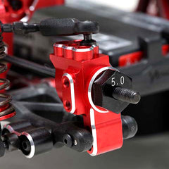 Yokomo Alum. Rear Hub Carrier - Red