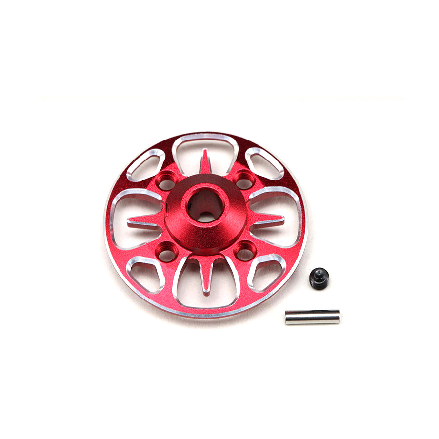 Yokomo (#RD-630R) Alum. Lightweight Spur Gear Hub - Red