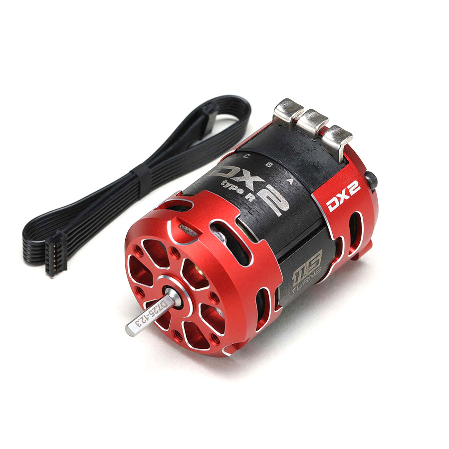 Yokomo (#RPM-D2115RR) Racing Performer DX2 Type-R Brushless Motor 11.5T - Red