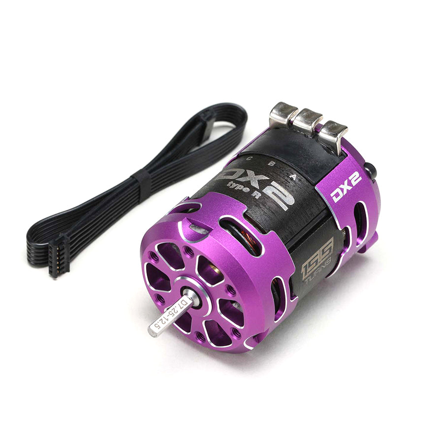 Yokomo (#RPM-D2155RP) Racing Performer DX2 Type-R Brushless Motor 15.5T - Purple
