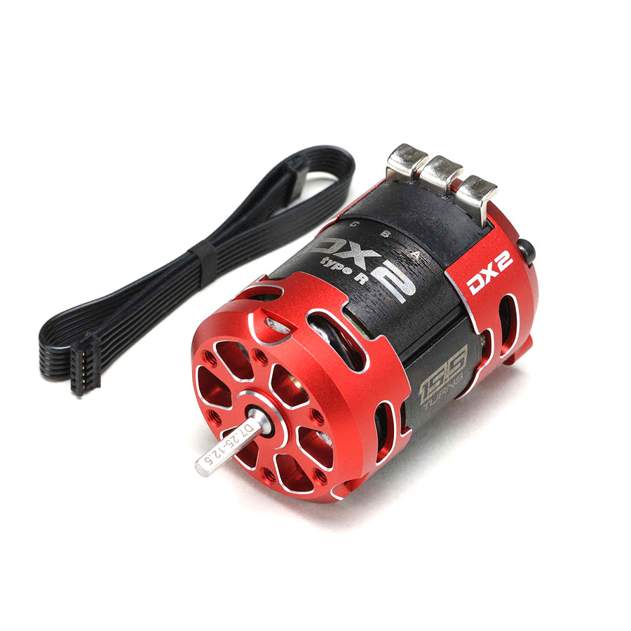 Yokomo (#RPM-D2155RR) Racing Performer DX2 Type-R Brushless Motor 15.5T - Red
