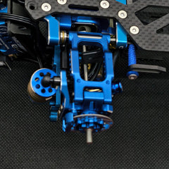 Rhino Racing SR Series Lower H-Rear Arm Set - Blue