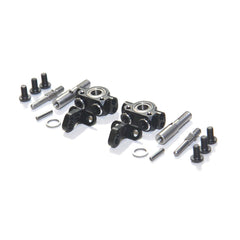 Rhino Racing (#RR-1400B) SHARK Front Steering Knuckle Set - Black