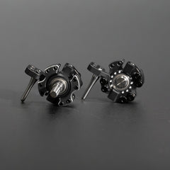 Rhino Racing (#RR-1405B) SR Series Steering Blocks - Black