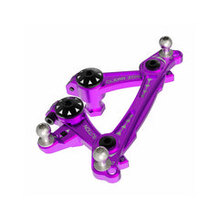 3Racing (#SAK-D6805/PU) D6 Alum. Steering Rack - Purple