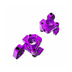 3Racing (#SAK-D6814/PU) D6 Alum. KPI Knuckle - Purple