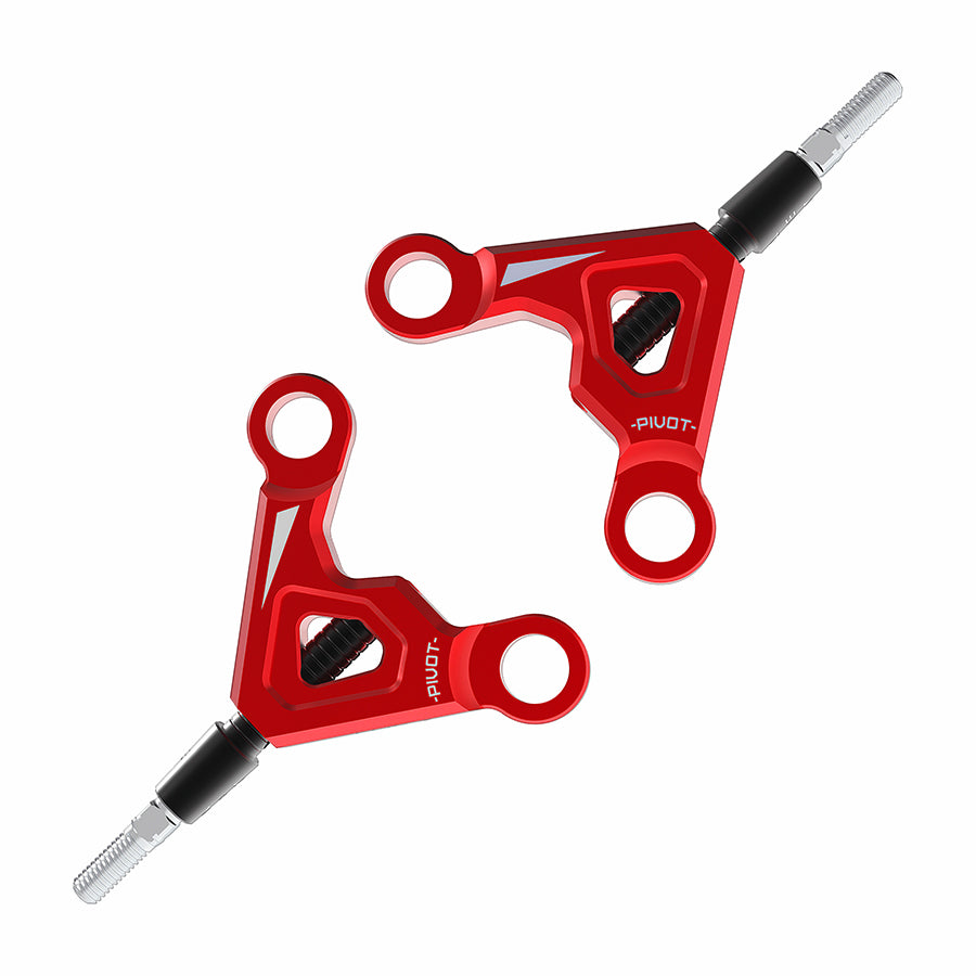 3Racing (#SAK-D6823/RE) D6 Alum. Rear Upper Arm - Red