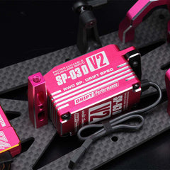 Yokomo SP-03 Drift Spec. V2 Low Profile Brushless Servo - Pink