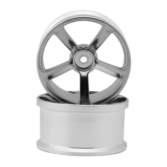 Topline DRS-5 Super High Traction Drift Wheel - Matte Chrome