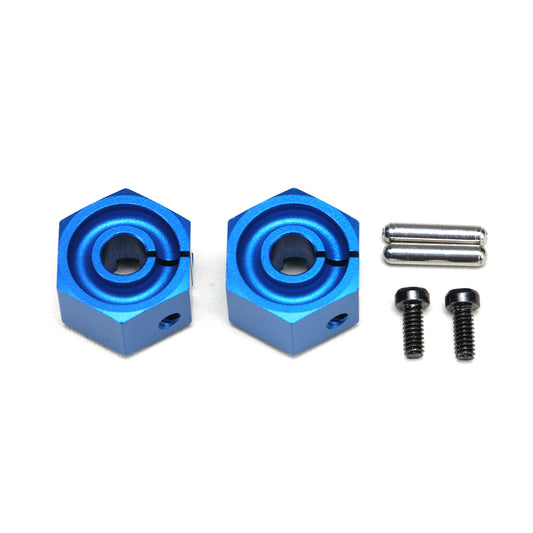 Yokomo (#Y2-011CBL8) Aluminum Clamp Wheel Hub 8.0mm - Blue