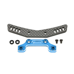 Yokomo (#Y2-017AGBL) Hybrid Graphite/Alum. Front Shock Tower - Blue