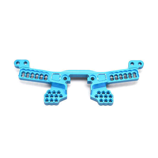 Yokomo (#Y2-018AR2BL) Alum. Rear Shock Tower - Blue