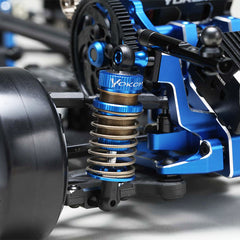 Yokomo SLF Alum. Big Bore Shock Set - Blue