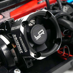 Yeah Racing Tornado Alum. Case Booster Fan 30mm - Black
