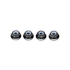 Yokomo (#ZC-N4AFL) 4mm Alum. Thin Flanged Nylon Lock Nuts