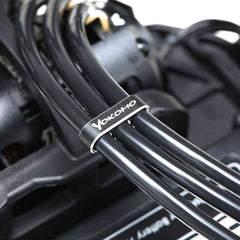 Yokomo Alum. 12 Gauge Wire Guide 3 Holes - Black