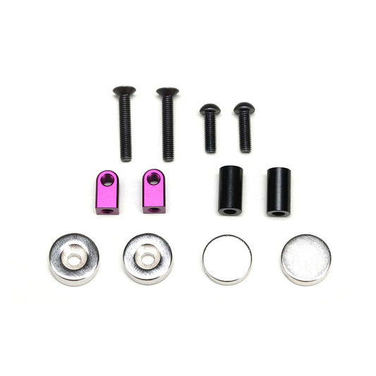 Yokomo (#ZS-016MGFP) Magnet Front Body Mount - Purple
