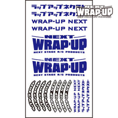 Wrap-Up Next (#0039-05) Logo / Tyre Sticker Type-B - Blue