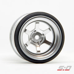 Scale Dynamics V16D 6 Spoke - Aluminum Silver