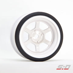Scale Dynamics V16D 6 Spoke - Painted White