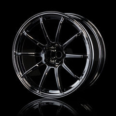 MST RS II Offset +7 Wheel Set - Silver Black