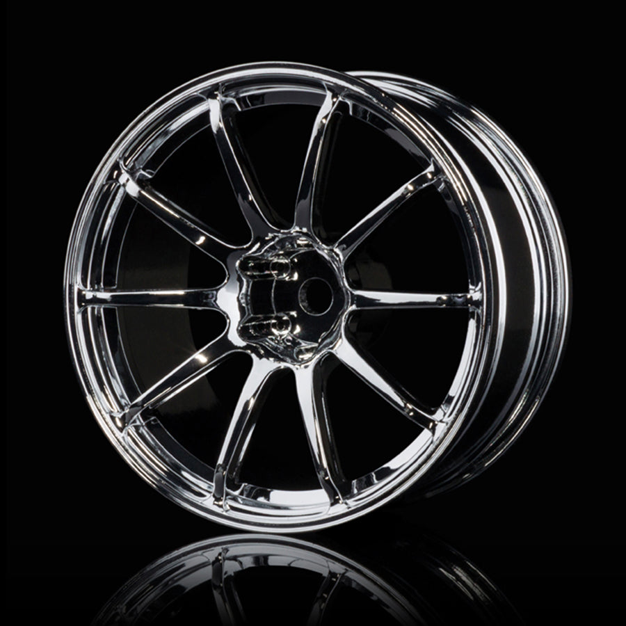 MST RS II Offset +7 Wheel Set - Silver
