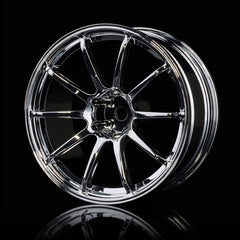 MST RS II Offset +7 Wheel Set - Silver