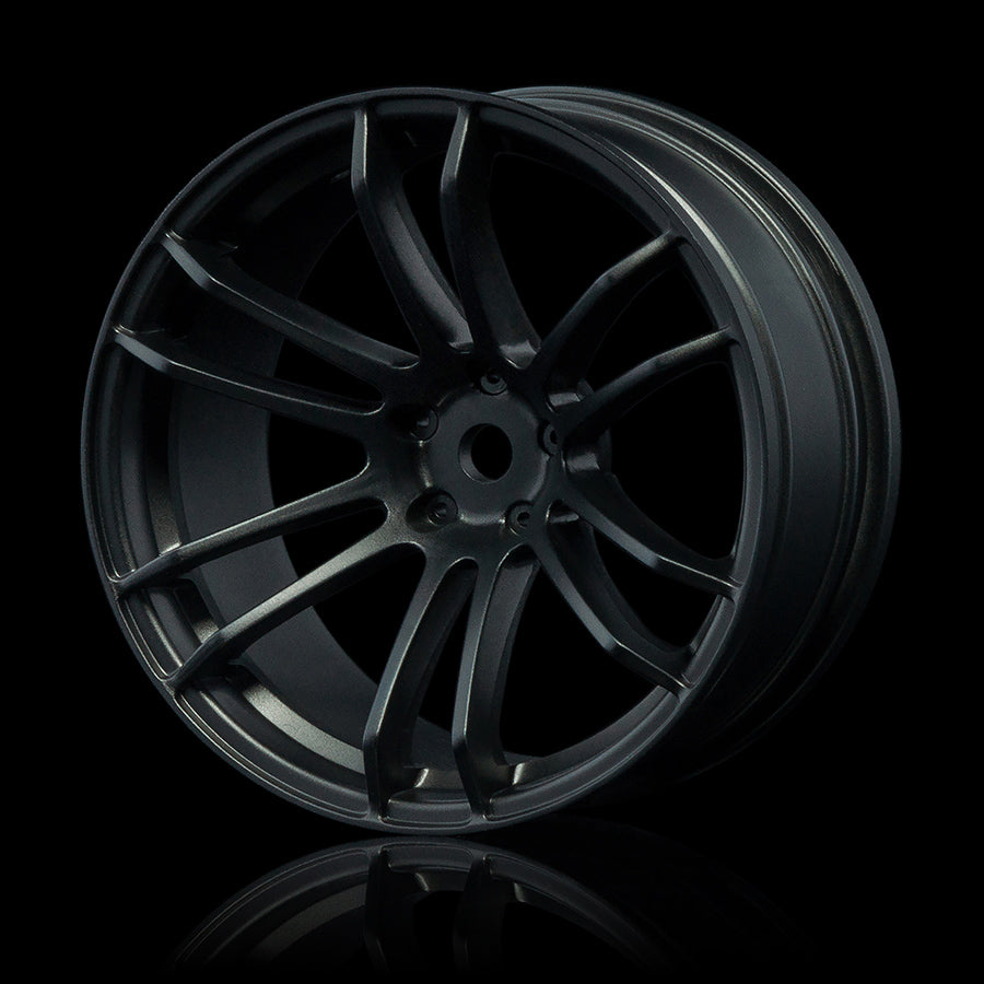 MST TSP Offset +7 Wheel Set - Flat Black