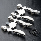 MST Brake Callipers - Flat Silver