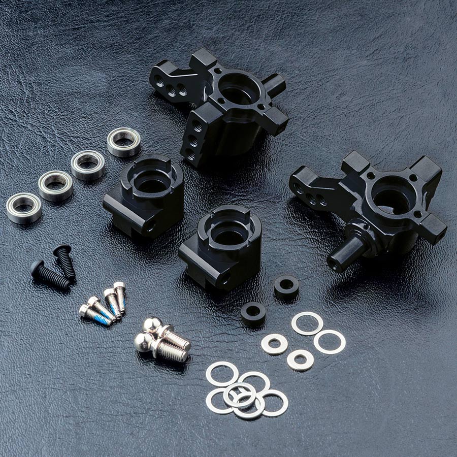 MST (#210620BK) MB Alum. Rear Upright Set - Black