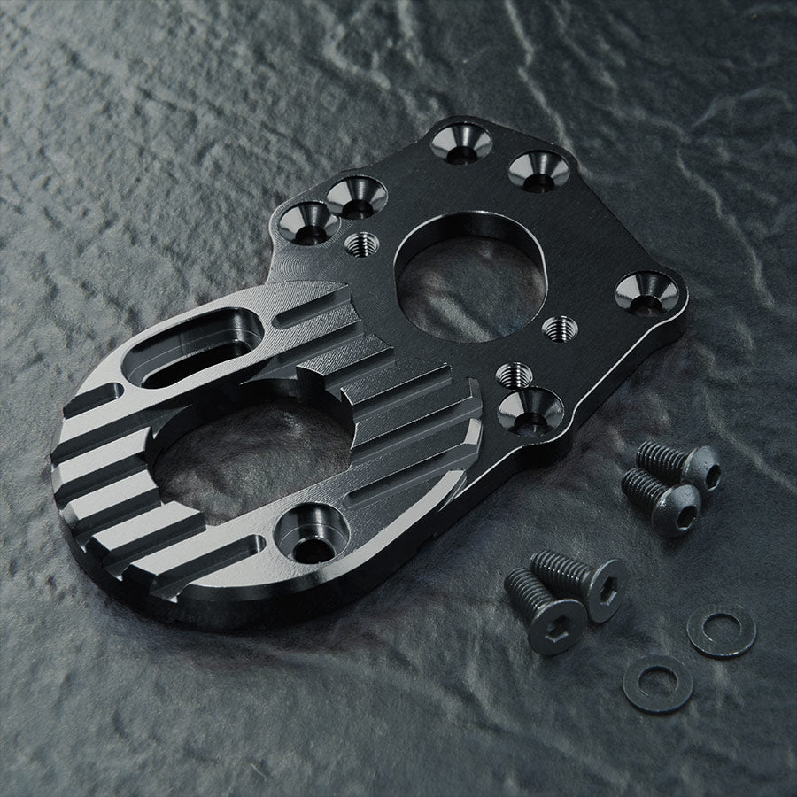 MST (#210643BK) RMX 2.0 Alum. Spur Gearbox Motor Heat Sink Mount - Black