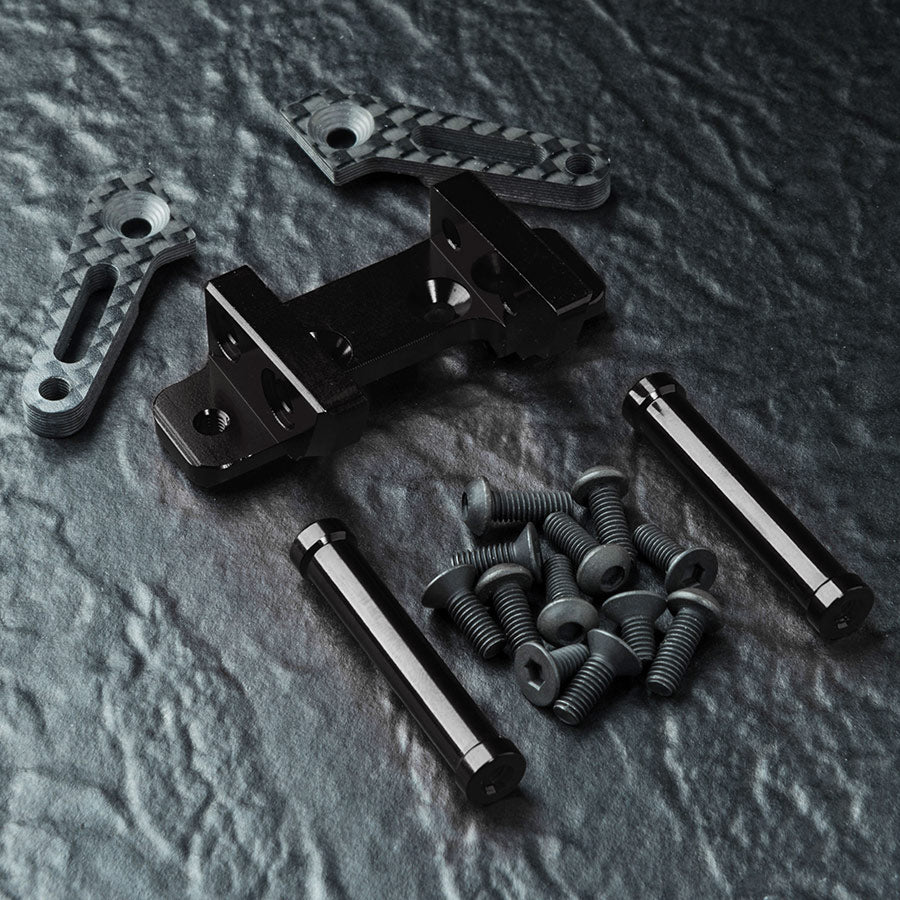 MST (#210654BK) Alum. Adjustable Front Connect Mount V2 - Black