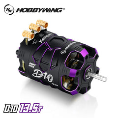 Hobbywing (#30401139) XeRun D10 13.5T Motor - Purple