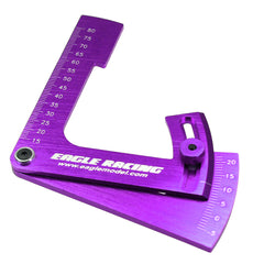 Eagle Racing High Angle Camber Gauge - Purple