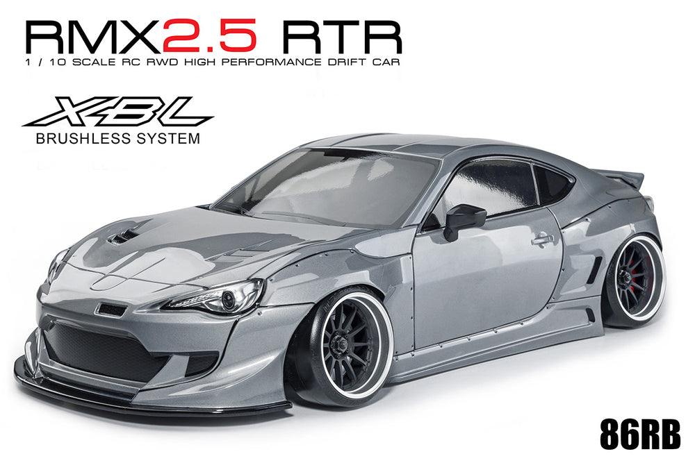 MST (#533905MGR) RMX 2.5 86RB (Metal Grey) RTR - 1/10 On Road Ready to Run 2WD Drift Car