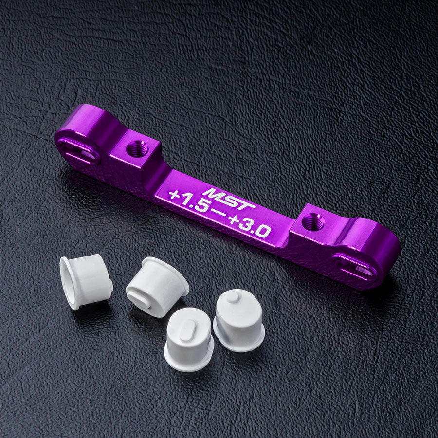 MST (#820058P) Adjustable Aluminium Suspension Mount (+1.5-+3.0) - Purple