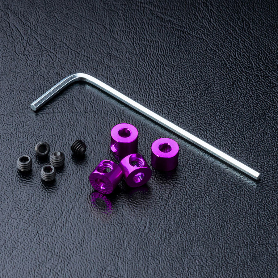 MST (#820067P) Aluminum Stabilizer Rod Stopper - Purple