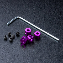 MST (#820067P) Aluminum Stabilizer Rod Stopper - Purple