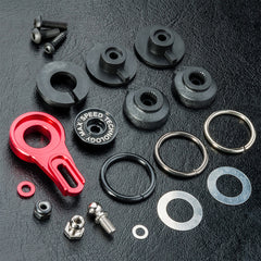 MST (#820127R) Aluminum 8-Adjusting Servo Saver - Red