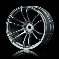 MST TSP Offset +7 Wheel Set - Flat Silver