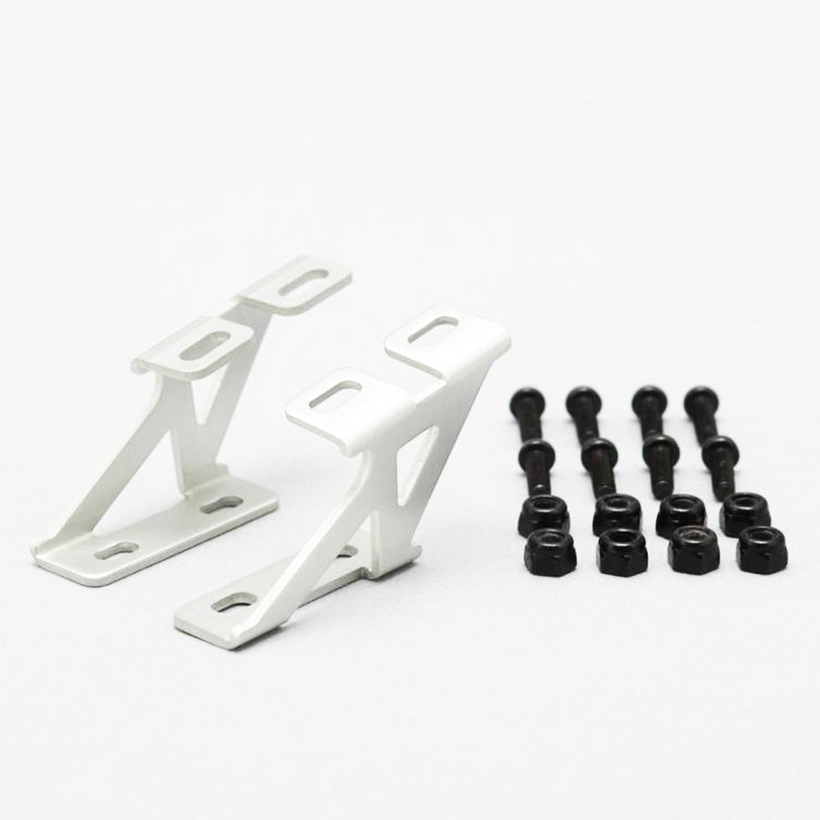 Yokomo (#D-056L) Alum. Wing Mount (Low Type) - Silver