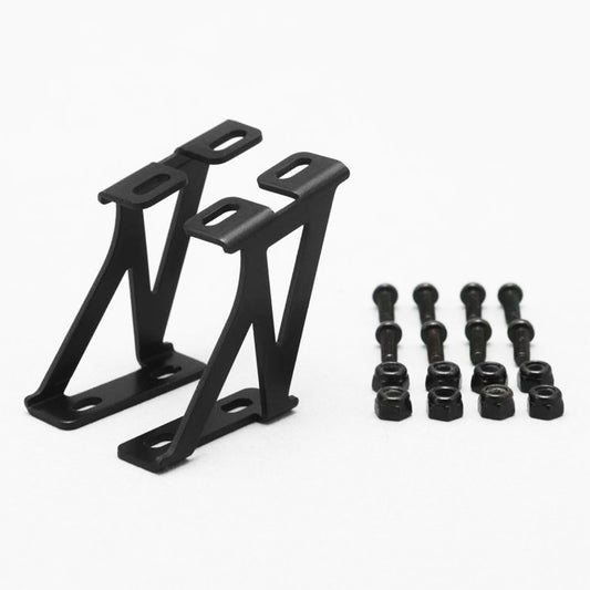 Yokomo (#D-057MA) Alum. Wing Mount (Mid Type) - Black