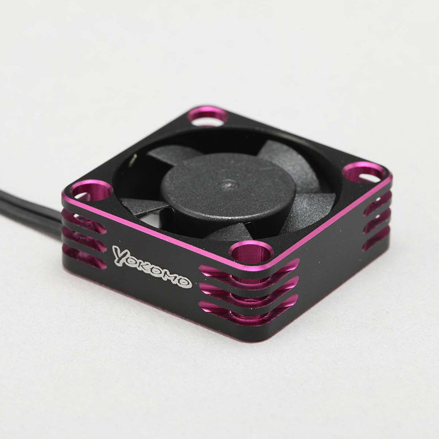 Yokomo (#D-CFP) Alum. Frame 30mm Cooling Fan - Purple