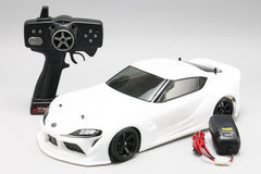 Yokomo (#DP-YD2RTRW) Drift Package PANDEM GR Supra (White) RTR - 1/10 On Road Ready to Run 2WD Drift Car